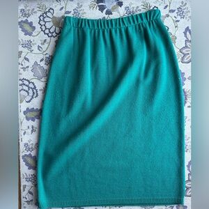 Vintage Teal Skirt